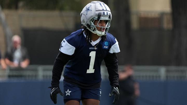 Dallas Cowboys safety P.J. Locke (1) at training camp at River Ridge Playing Fields. Mandatory Credit: Kirby Lee-Imagn Images Dallas Cowboys safety P.J. Locke (1) at training camp at River Ridge Playing Fields. Mandatory Credit: Kirby Lee-Imagn Images