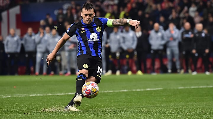 Lautaro Martinez a raté son tir au but, face à l'Atlético de Madrid.