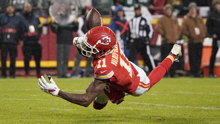 Nov 20, 2023; Kansas City, Missouri, USA; Kansas City Chiefs wide receiver Marquez Valdes-Scantling