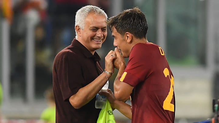 Jose Mourinho, Paulo Dybala Jose Mourinho, Paulo Dybala