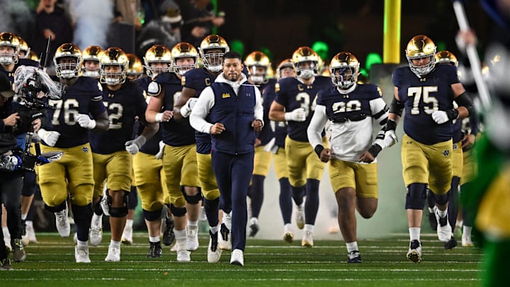 COLLEGE FOOTBALL: NOV 08 Navy at Notre Dame