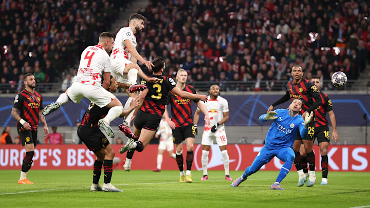 RB Leipzig came from behind to draw against Man City
