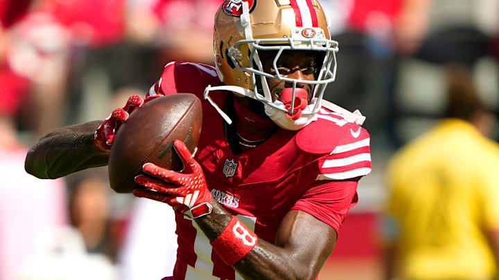 San Francisco 49ers wide receiver Brandon Aiyuk