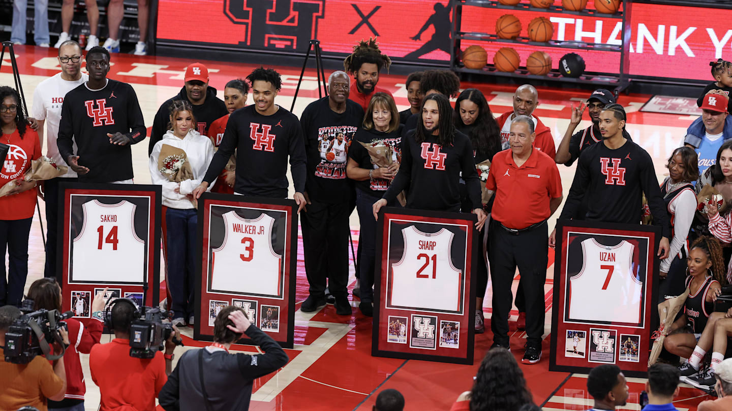 Houston Cougars’ Share Fun Reunion on Senior Night with Former Star Player