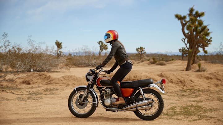 Her skin is well-protected in the event of a crash.
