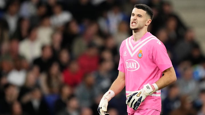 Joan García con el Espanyol