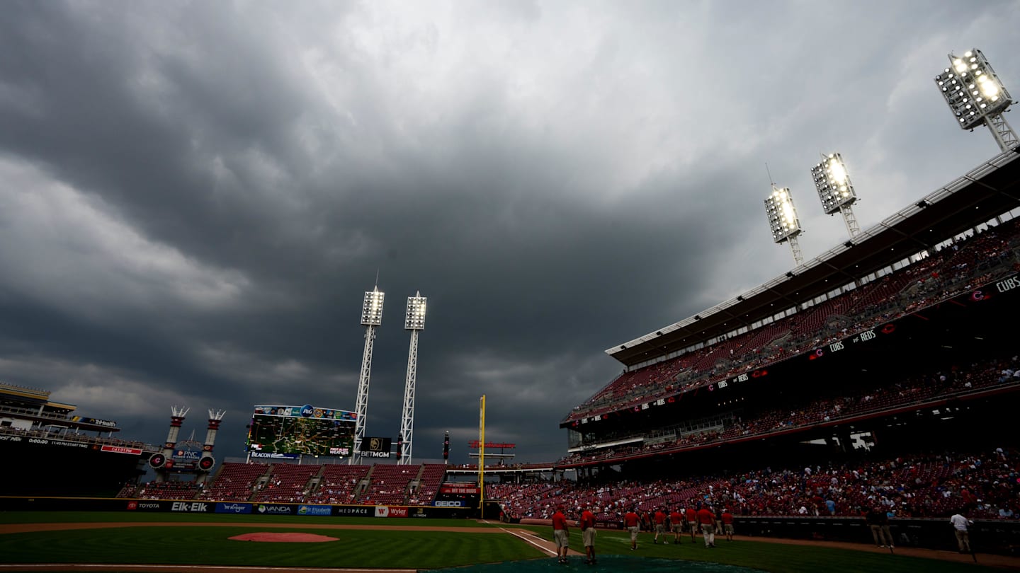 Cincinnati Reds vs. Pittsburgh Pirates Game Delayed On Friday