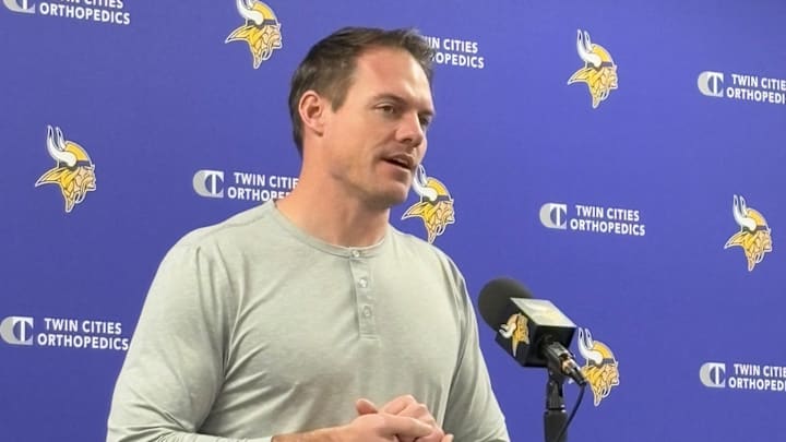 Kevin O'Connell at Jan. 16 press conference Kevin O'Connell at Jan. 16 press conference