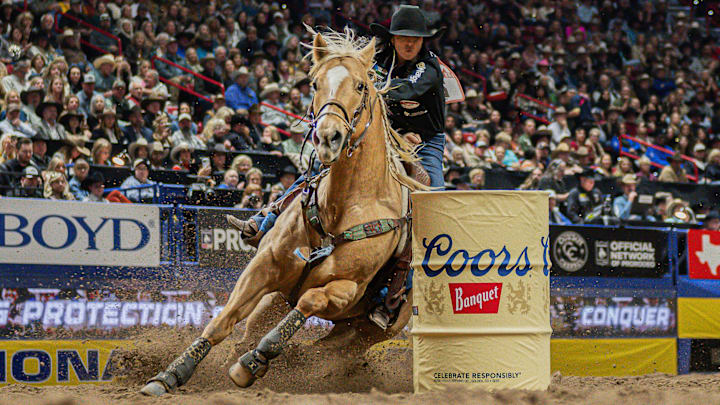 Hailey Kinsel in Round 1 NFR 2024 Hailey Kinsel in Round 1 NFR 2024