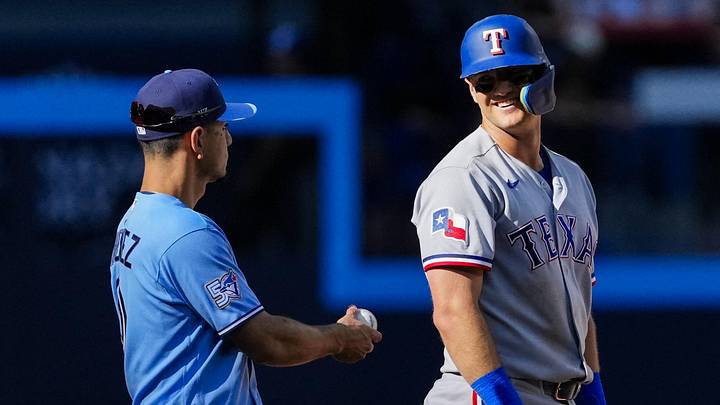 Texas Rangers third baseman Josh Jung.