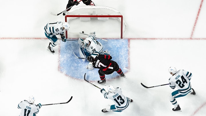 San Jose Sharks v Ottawa Senators