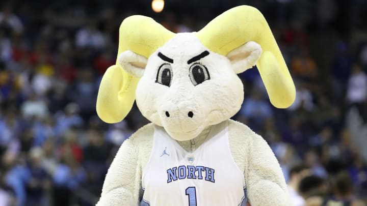 UNC basketball mascot Rameses UNC basketball mascot Rameses
