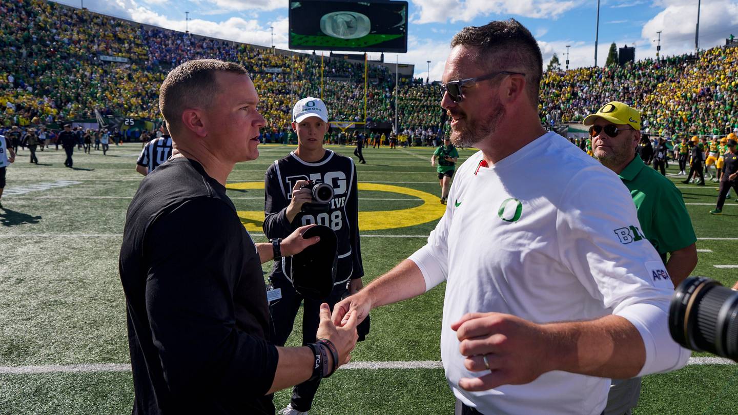 Boise State coach Spencer Danielson recaps Oregon near-upset, previews Week 2 matchup with Memphis