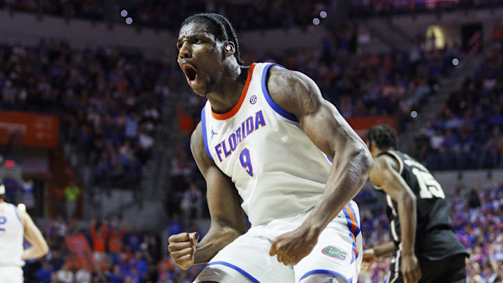 Rueben Chinyelu was one of the big winners of the NBA Draft Combine, coming in with the longest wingspan and putting it to use in the scrimmage on Wednesday.