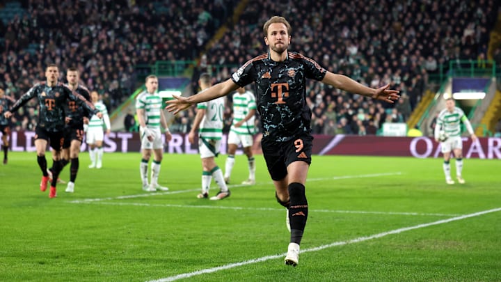 Bayern, de Harry Kane, venceu a ida fora de casa por 2 a 1