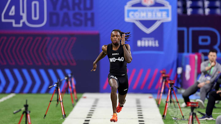 Xavier Worthy, NFL Combine