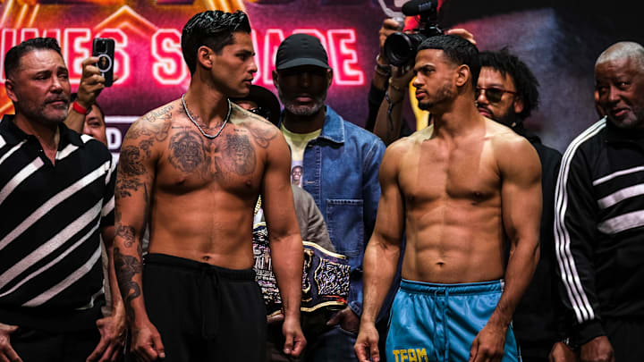 Ryan Garcia (left) and Rolly Romero (right).