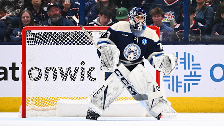 Blue Jackets goaltender Jet Greaves is making a strong case for himself to be the opening night starter.