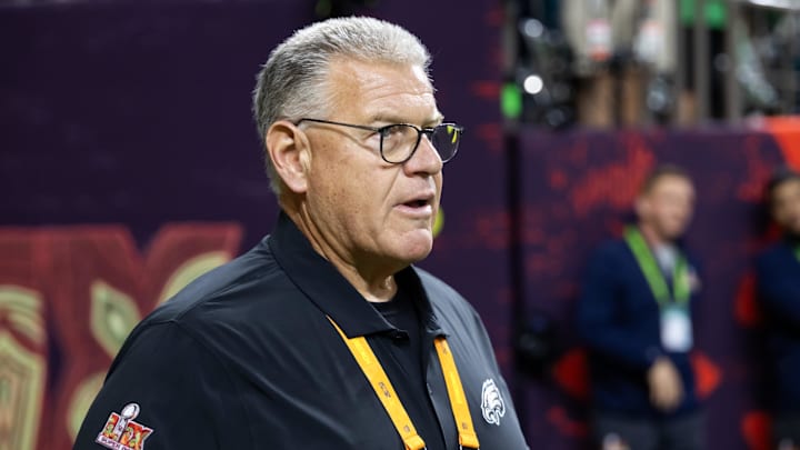 Philadelphia Eagles offensive line coach Jeff Stoutland