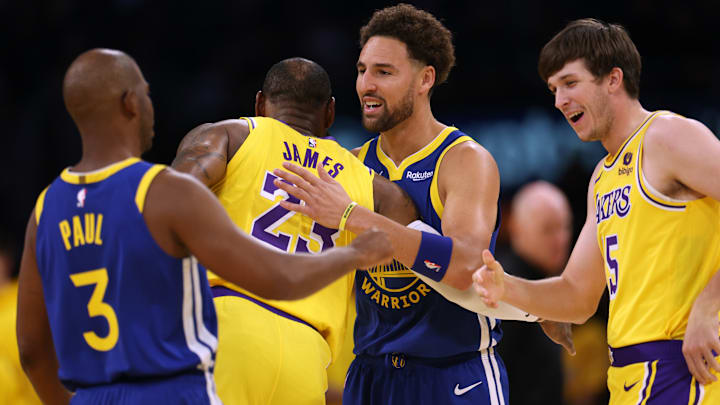 Golden State Warriors v Los Angeles Lakers