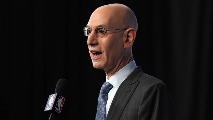 Adam Silver got in front of the mic on Tuesday after an NBA Board of Governors meeting. Adam Silver got in front of the mic on Tuesday after an NBA Board of Governors meeting.