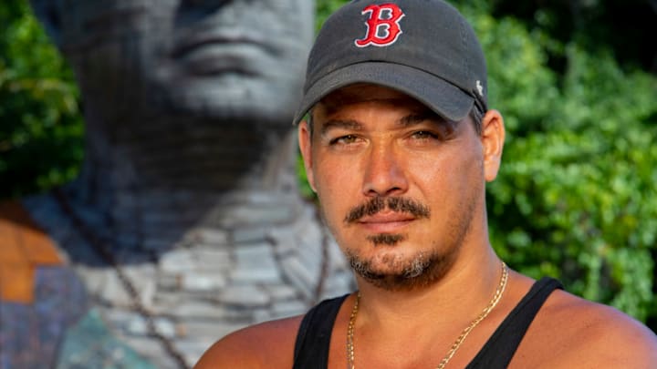 This edition features legendary winner, Boston Rob Mariano, who returns to the game to serve as a mentor to a group of 20 new castaways on SURVIVOR: Island of the Idols, when the Emmy Award-winning series returns for its 39th season, Wednesday, Sept. 25 (8:00-9:30PM, ET/PT) on the CBS Television Network. Photo: Robert Voets/CBS Entertainment ©2019 CBS Broadcasting, Inc. All Rights Reserved.