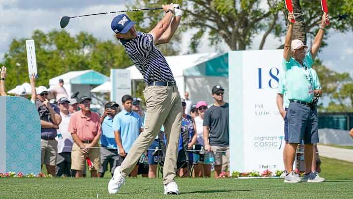 Moments after this drive at PGA National's Champions course, Jake Knapp had a 59 at a place no one believed that could happen.