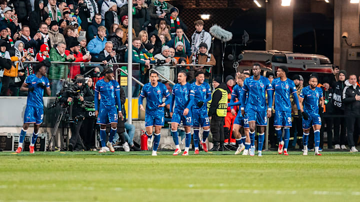 Legia Warszawa v Chelsea FC - UEFA Conference League 2024/25 Quarter Final First Leg