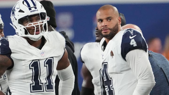 Dallas Cowboys quarterback Dak Prescott and edge rusher Micah Parsons.