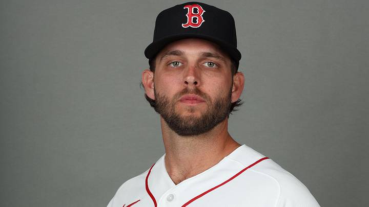 Feb 17, 2026; Lee County, FL, USA; Boston Red Sox pitcher Kutter Crawford (50) poses for a photo during media day at JetBlue Park. Mandatory Credit: Kim Klement Neitzel-Imagn Images Feb 17, 2026; Lee County, FL, USA; Boston Red Sox pitcher Kutter Crawford (50) poses for a photo during media day at JetBlue Park. Mandatory Credit: Kim Klement Neitzel-Imagn Images