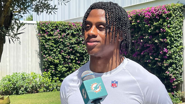 Miami Dolphins 2025 fifth-round pick Jason Marshall Jr.