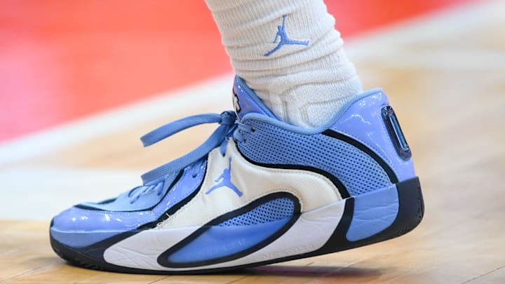 The UNC Tar Heels represent Jordan Brand on college basketball's biggest stage. The UNC Tar Heels represent Jordan Brand on college basketball's biggest stage.