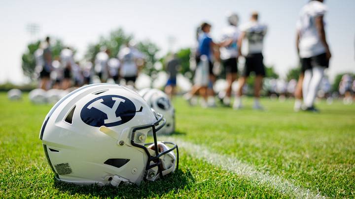 BYU Football Helmet