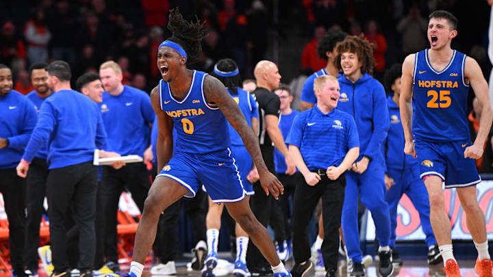 Hofstra is favored against Towson in the CAA Championship Semifinal.