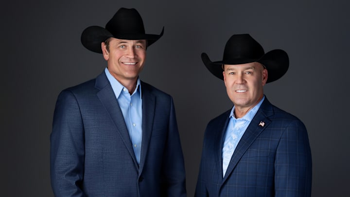 Stran Smith and Colonel J. Craig Flowers