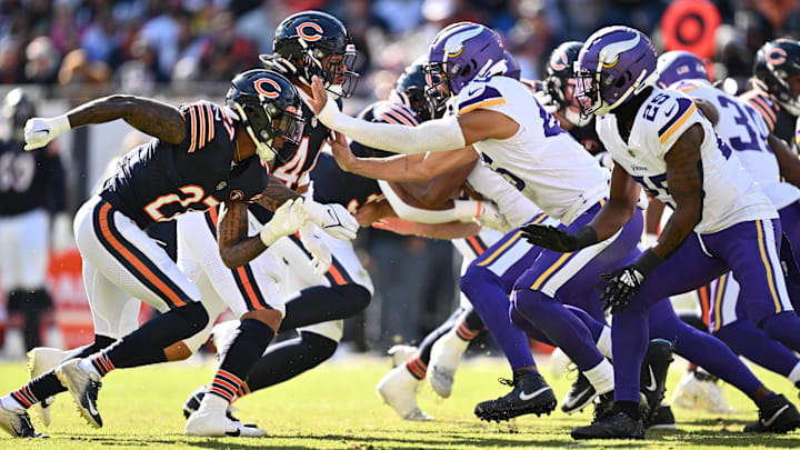 The Bears have lost five of their last six games against the Vikings, and the last four played at Soldier Field. The Bears have lost five of their last six games against the Vikings, and the last four played at Soldier Field.