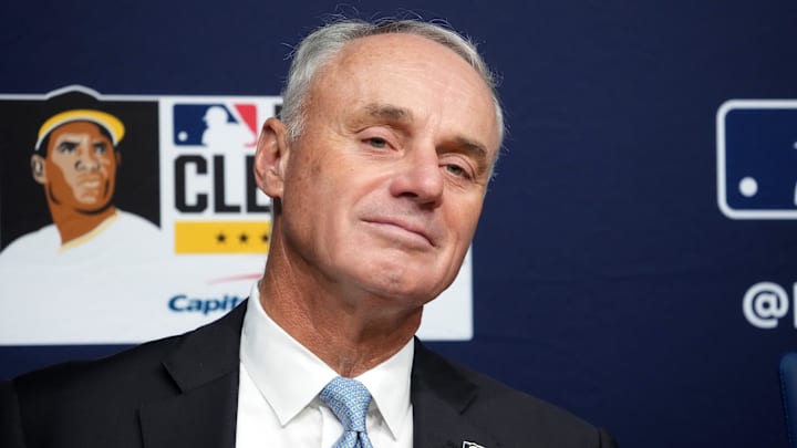Major League Baseball commissioner Rob Manfred.