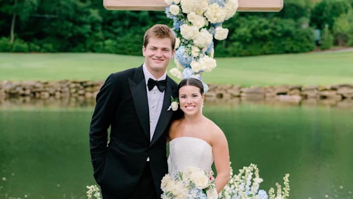 Maye and his wife, Ann Michael, got married last month.