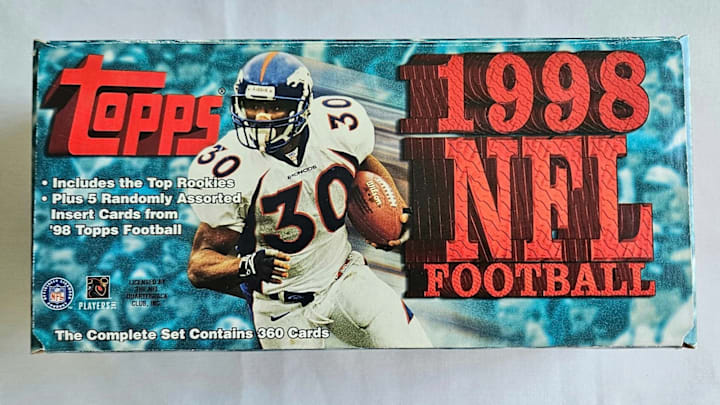 1998 Topps Football set 