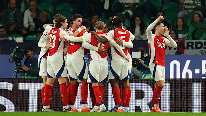Arsenal x Monaco se enfrentam pela Champions League 2024/25