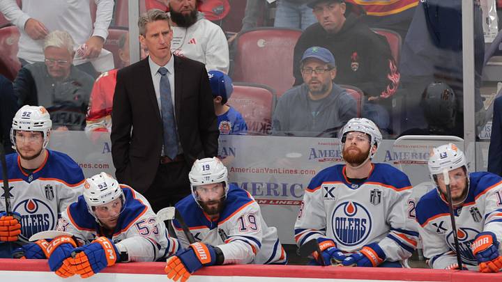 Edmonton Oilers head coach Kris Knoblauch: Sam Navarro-Imagn Images Edmonton Oilers head coach Kris Knoblauch: Sam Navarro-Imagn Images