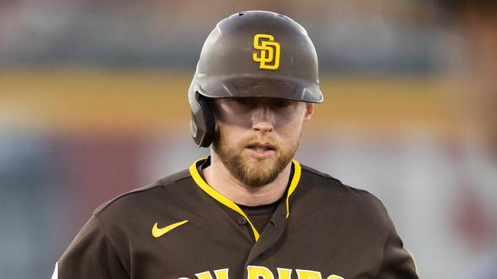 Mar 19, 2026; Peoria, Arizona, USA; San Diego Padres second baseman Jake Cronenworth against the Chicago White Sox during a spring training game at Peoria Sports Complex. Mandatory Credit: Mark J. Rebilas-Imagn Images Mar 19, 2026; Peoria, Arizona, USA; San Diego Padres second baseman Jake Cronenworth against the Chicago White Sox during a spring training game at Peoria Sports Complex. Mandatory Credit: Mark J. Rebilas-Imagn Images