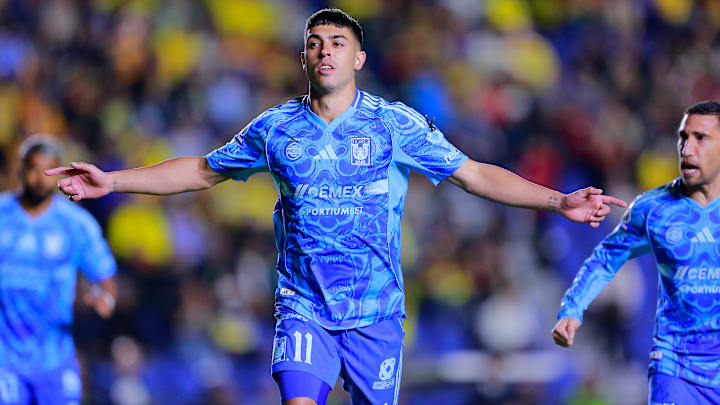 El argentino Juan Brunetta se lució con un doblete ante el América