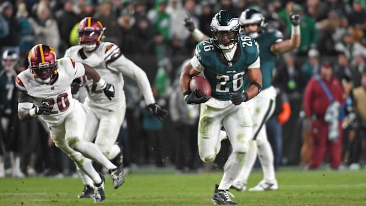 The Eagles are favored against the Commanders in NFL Week 16 action.