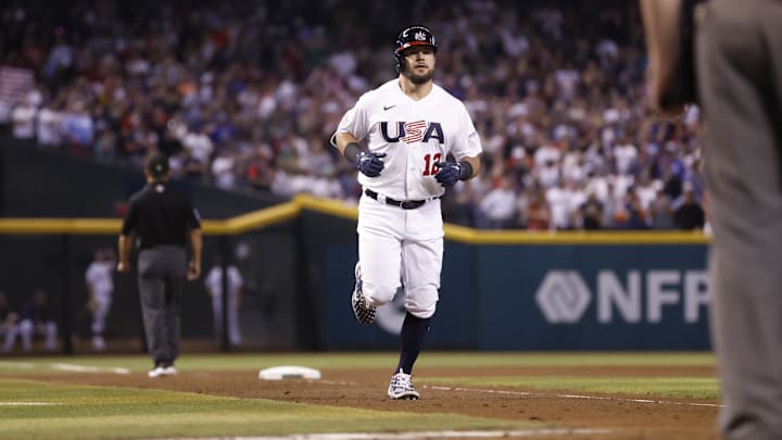 Kyle Schwarber seguramente verá acción con Estados Unidos ante San Francisco Giants