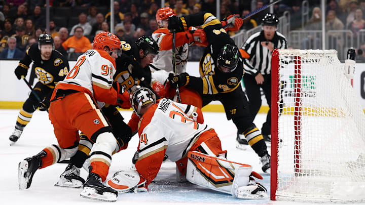 Anaheim Ducks v Boston Bruins Anaheim Ducks v Boston Bruins