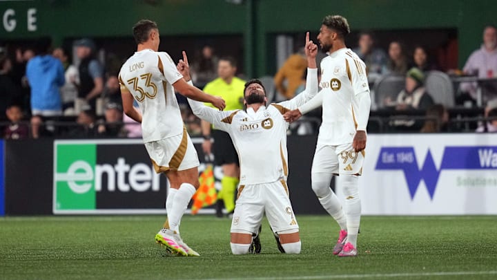 Former Arsenal striker Olivier Giroud ended his MLS goal drought in style