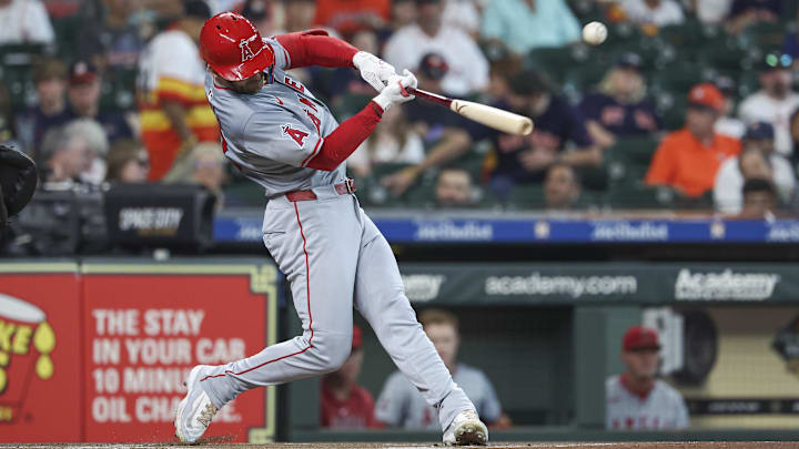 Los Angeles Angels Outfielder Taylor Ward 