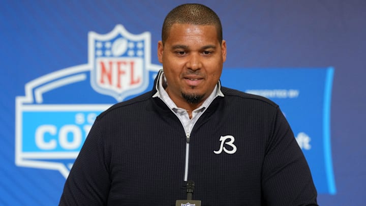 Chicago Bears general manager Ryan Poles.