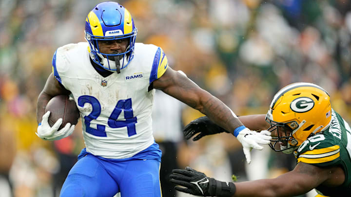 Los Angeles Rams v Green Bay Packers, Royce Freeman,